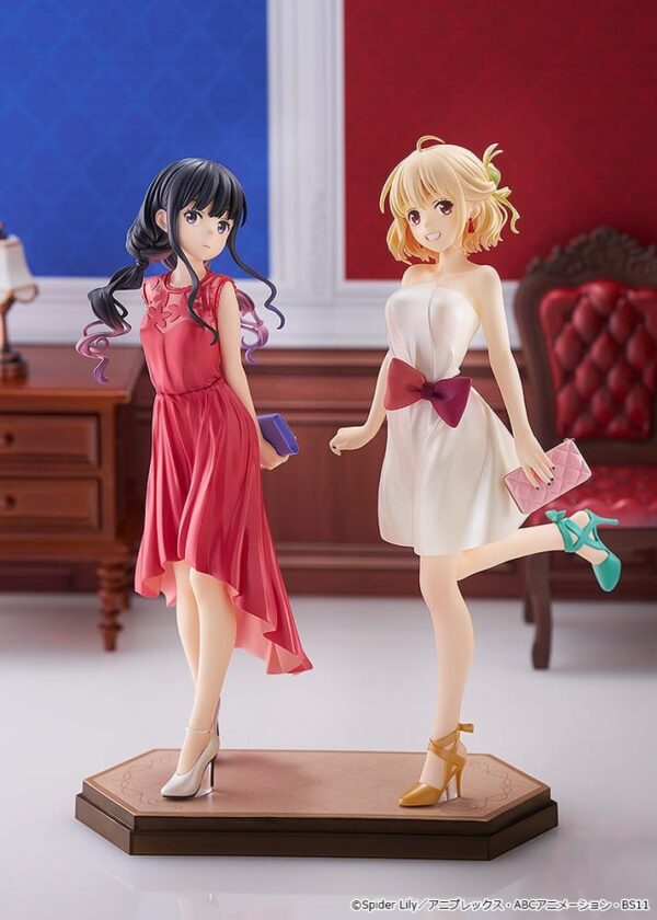 Lycoris Recoil Pop Up Parade PVC Figuras 2-Pack Chisato Nishikigi & Takina Inoue: After Party! Ver. L Size