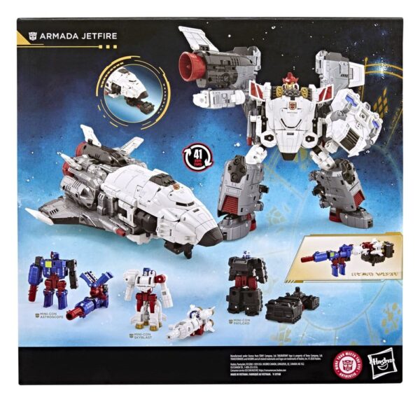 Transformers Age of the Primes Commander Class Akció Figura Armada Jetfire 20 cm