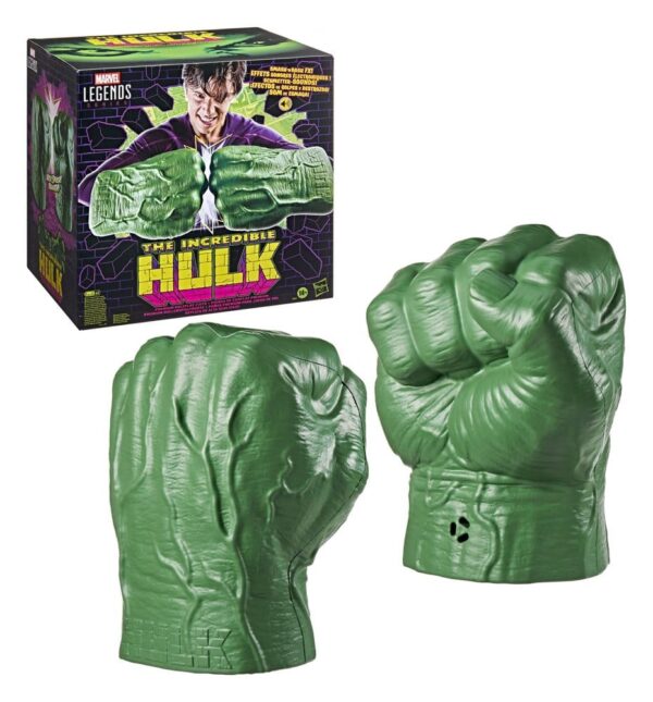 The Incredible Hulk Marvel Legends Premium Roleplay Fists