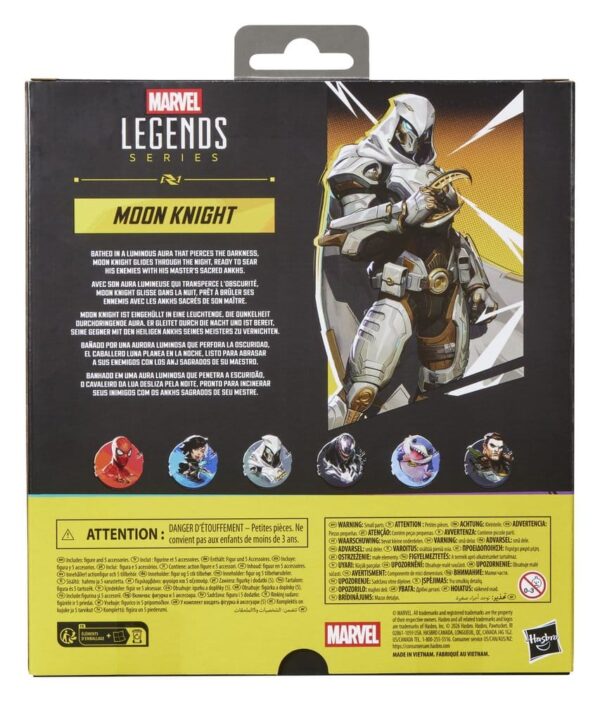 Marvel Rivals Marvel Legends Akció Figura Moon Knight 15 cm