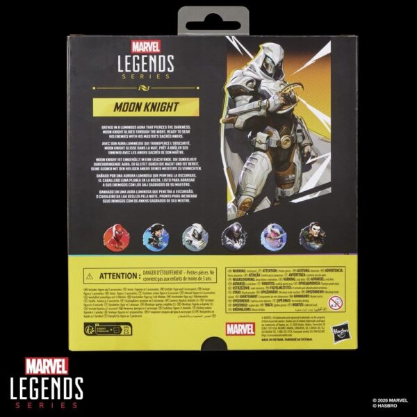 Marvel Rivals Marvel Legends Akció Figura Moon Knight 15 cm