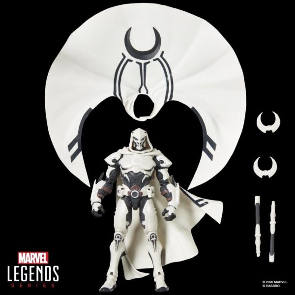 Marvel Rivals Marvel Legends Akció Figura Moon Knight 15 cm