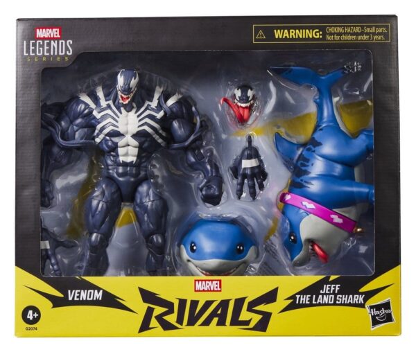 Marvel Rivals Marvel Legends Akció Figura 2-Pack Venom & Jeff the Land Shark 15 cm