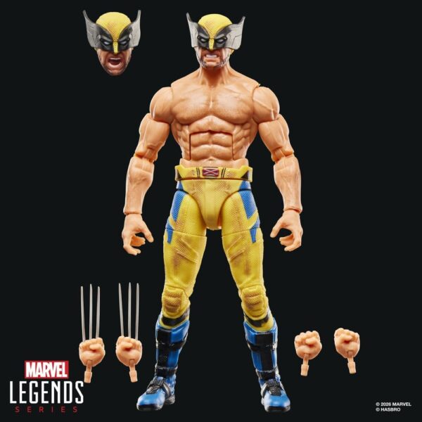 Deadpool & Wolverine Marvel Legends Akció Figura Wolverine 15 cm