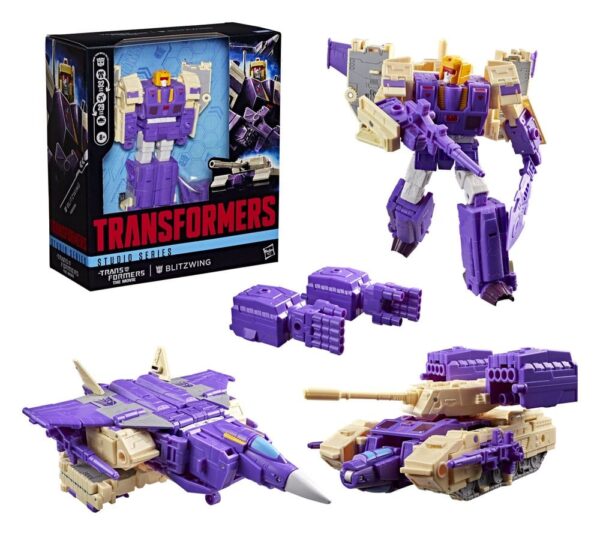 The Transformers: The Movie Studio Series Leader Class Akció Figura Blitzwing 18 cm
