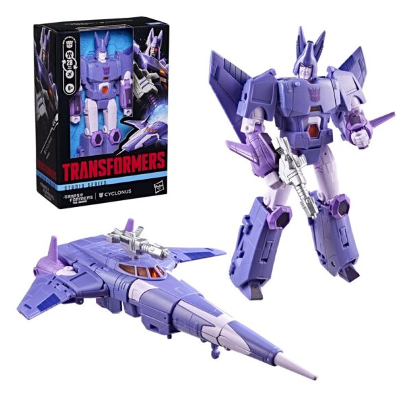 The Transformers: The Movie Studio Series Voyager Class Akció Figura Cyclonus 20 cm