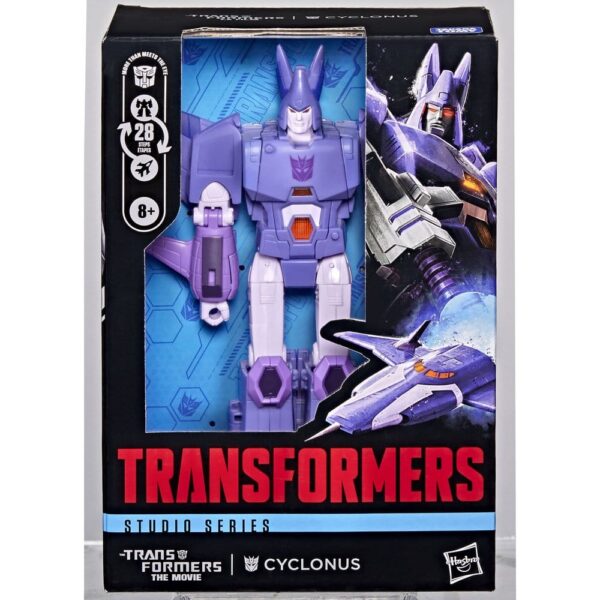 The Transformers: The Movie Studio Series Voyager Class Akció Figura Cyclonus 20 cm
