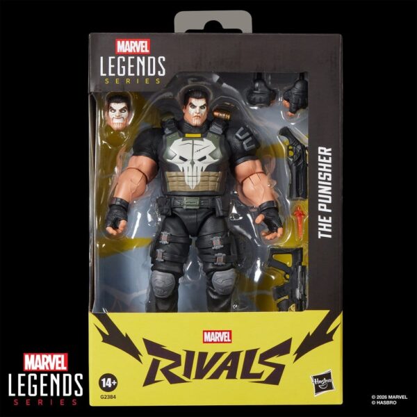 Marvel Rivals Marvel Legends Akció Figura The Punisher 15 cm