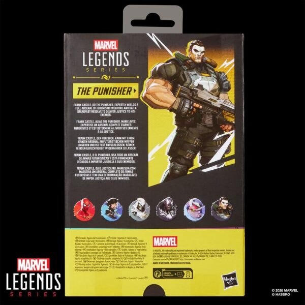 Marvel Rivals Marvel Legends Akció Figura The Punisher 15 cm