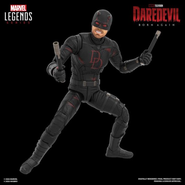 Daredevil: Born Again Marvel Legends Akció Figura 2-Pack Daredevil & Jessica Jones 15 cm