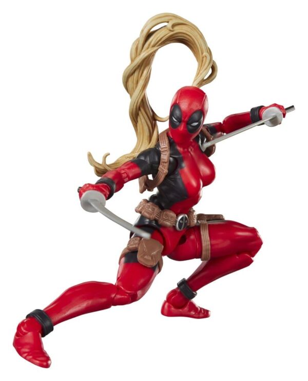 Marvel Legends Akció Figura Lady Deadpool (BAF: Marvel's Box) 15 cm