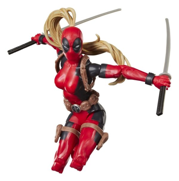 Marvel Legends Akció Figura Lady Deadpool (BAF: Marvel's Box) 15 cm
