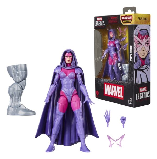 Marvel Legends Akció Figura Psylocke (BAF: Marvel's Box) 15 cm