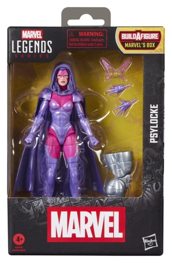 Marvel Legends Akció Figura Psylocke (BAF: Marvel's Box) 15 cm