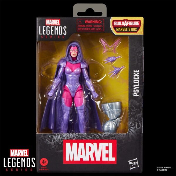 Marvel Legends Akció Figura Psylocke (BAF: Marvel's Box) 15 cm