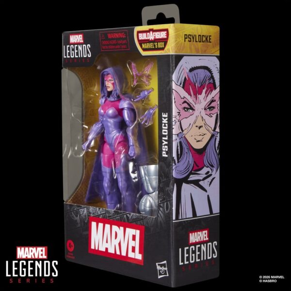 Marvel Legends Akció Figura Psylocke (BAF: Marvel's Box) 15 cm