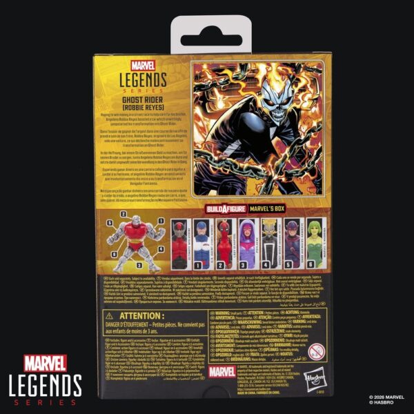 Marvel Legends Akció Figura Ghost Rider (Robbie Reyes) (BAF: Marvel's Box) 15 cm