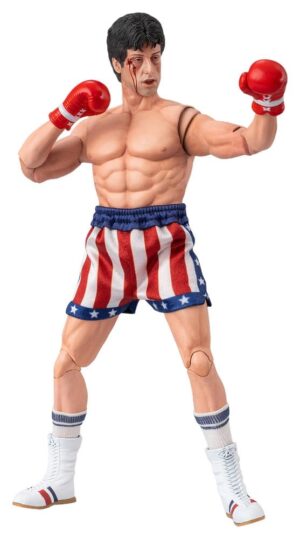 Rocky IV Exquisite Super Series Akció Figura 1/12 Rocky Boxer Version 16 cm