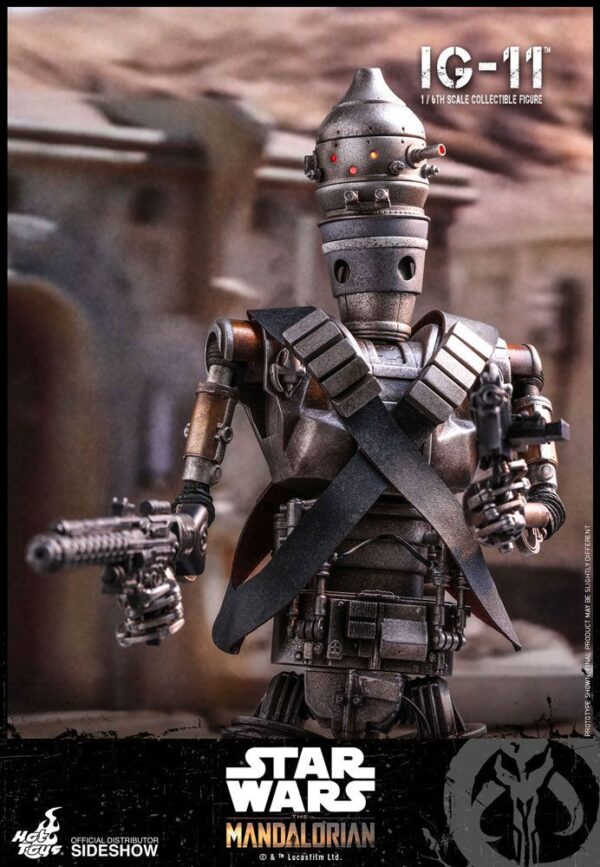 Star Wars The Mandalorian Akció Figura 1/6 IG-11 36 cm