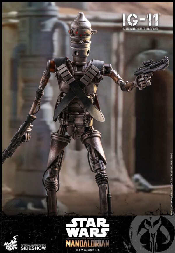 Star Wars The Mandalorian Akció Figura 1/6 IG-11 36 cm
