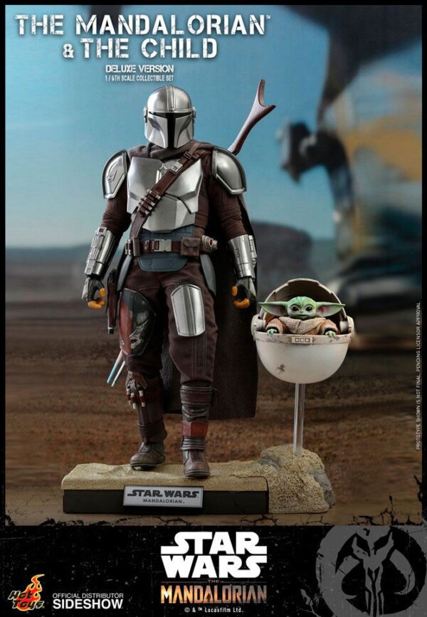 Star Wars The Mandalorian Akció Figura 2-Pack 1/6 The Mandalorian & The Child Deluxe 30 cm