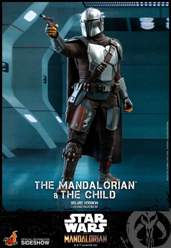 Star Wars The Mandalorian Akció Figura 2-Pack 1/6 The Mandalorian & The Child Deluxe 30 cm