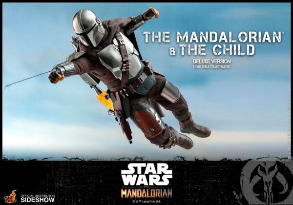 Star Wars The Mandalorian Akció Figura 2-Pack 1/6 The Mandalorian & The Child Deluxe 30 cm
