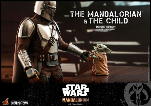 Star Wars The Mandalorian Akció Figura 2-Pack 1/6 The Mandalorian & The Child Deluxe 30 cm