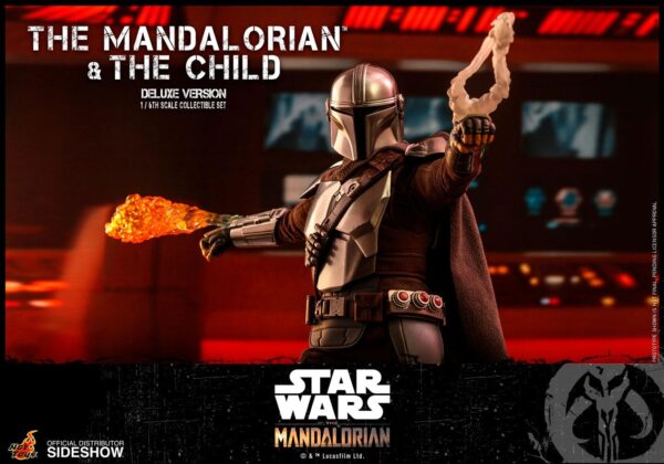 Star Wars The Mandalorian Akció Figura 2-Pack 1/6 The Mandalorian & The Child Deluxe 30 cm