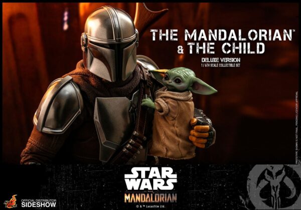 Star Wars The Mandalorian Akció Figura 2-Pack 1/6 The Mandalorian & The Child Deluxe 30 cm