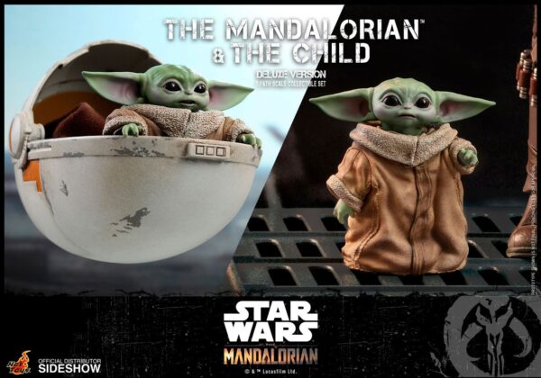 Star Wars The Mandalorian Akció Figura 2-Pack 1/6 The Mandalorian & The Child Deluxe 30 cm