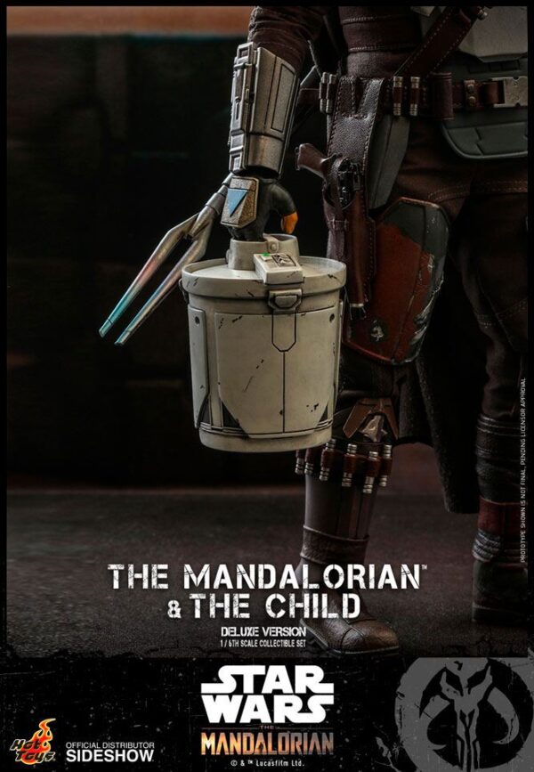 Star Wars The Mandalorian Akció Figura 2-Pack 1/6 The Mandalorian & The Child Deluxe 30 cm