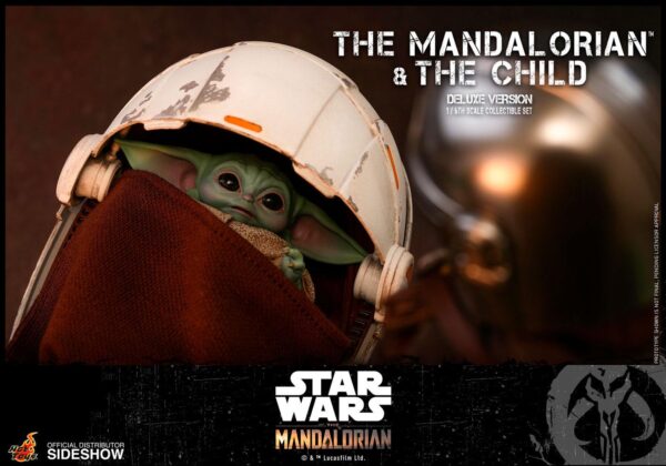 Star Wars The Mandalorian Akció Figura 2-Pack 1/6 The Mandalorian & The Child Deluxe 30 cm