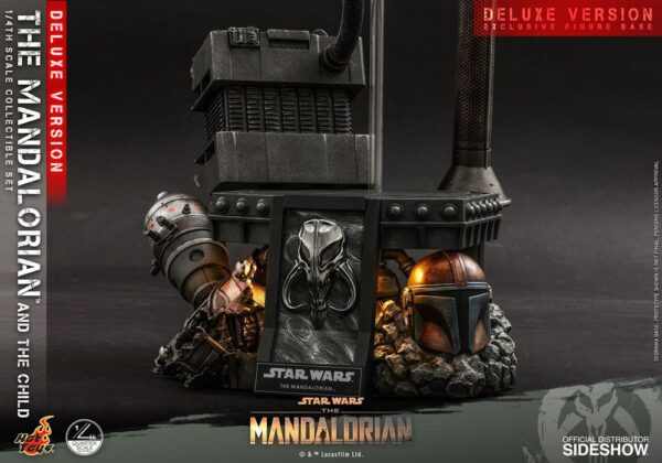 Star Wars The Mandalorian Akció Figura 2-Pack 1/4 The Mandalorian & The Child Deluxe 46 cm