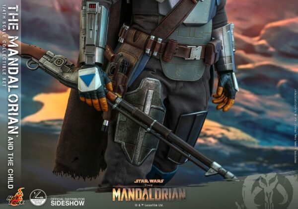Star Wars The Mandalorian Akció Figura 2-Pack 1/4 The Mandalorian & The Child 46 cm