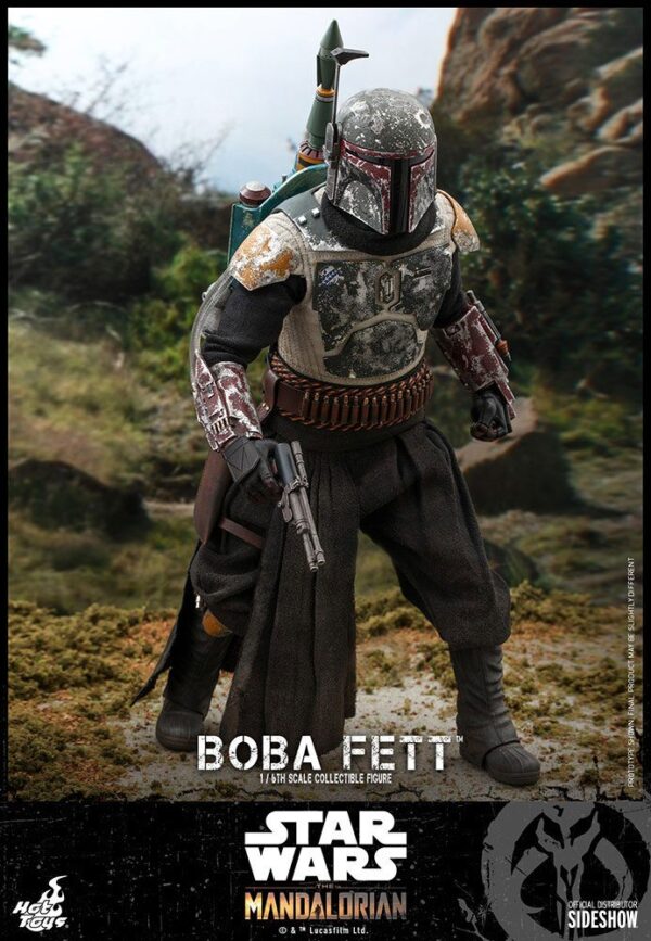 Star Wars The Mandalorian Akció Figura 1/6 Boba Fett 30 cm