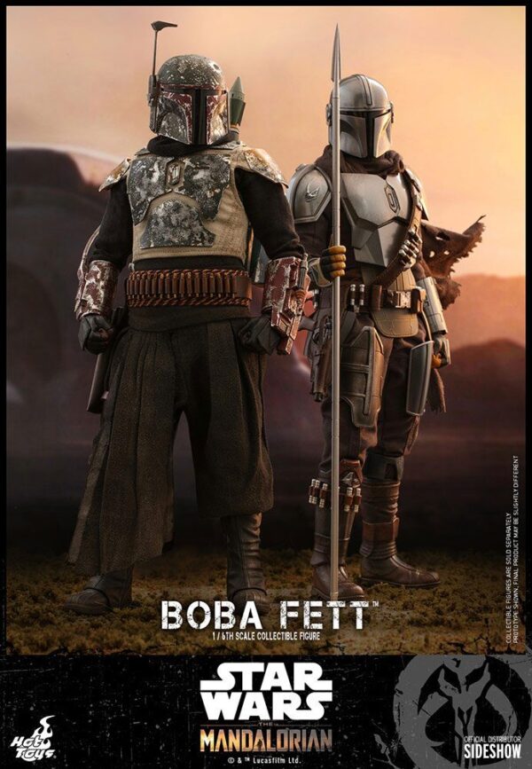 Star Wars The Mandalorian Akció Figura 1/6 Boba Fett 30 cm