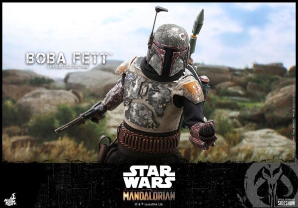 Star Wars The Mandalorian Akció Figura 1/6 Boba Fett 30 cm
