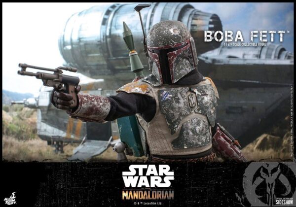 Star Wars The Mandalorian Akció Figura 1/6 Boba Fett 30 cm