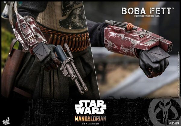 Star Wars The Mandalorian Akció Figura 1/6 Boba Fett 30 cm