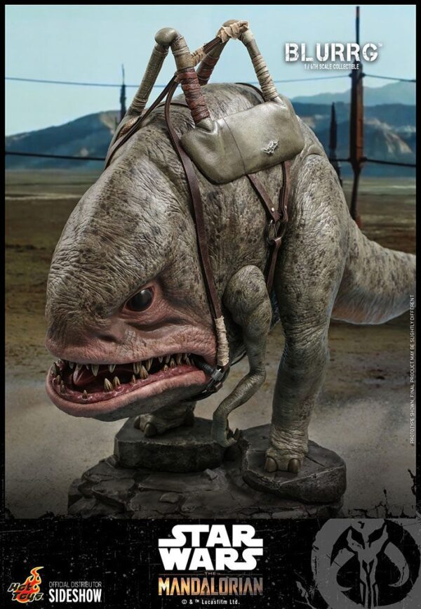 Star Wars The Mandalorian Akció Figura 1/6 Blurrg 37 cm