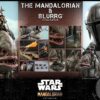 Star Wars The Mandalorian Akció Figura 2-Pack 1/6 The Mandalorian & Blurrg 37 cm
