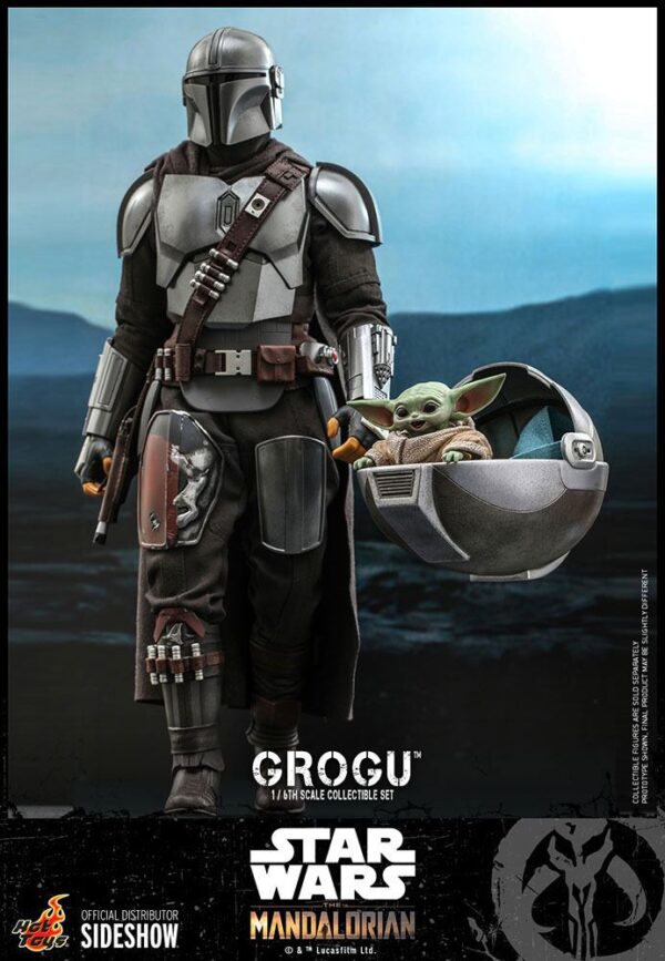 Star Wars The Mandalorian Akció Figuras 1/6 Grogu
