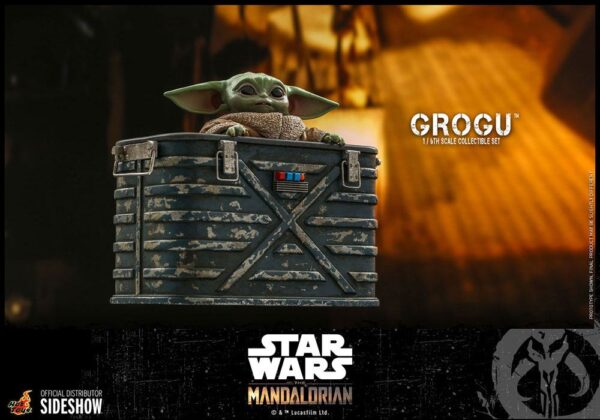Star Wars The Mandalorian Akció Figuras 1/6 Grogu