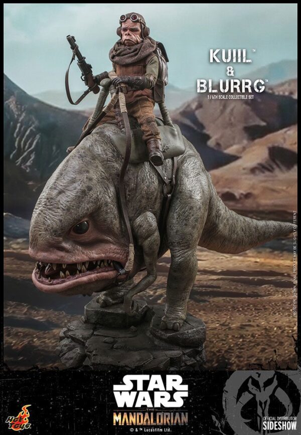 Star Wars The Mandalorian Akció Figura 2-Pack 1/6 Kuiil & Blurrg 37 cm
