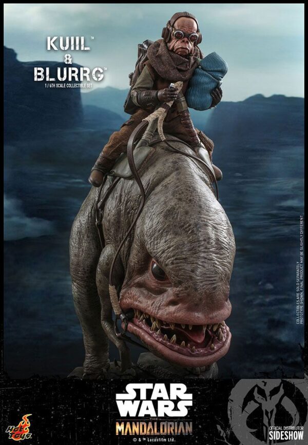 Star Wars The Mandalorian Akció Figura 2-Pack 1/6 Kuiil & Blurrg 37 cm