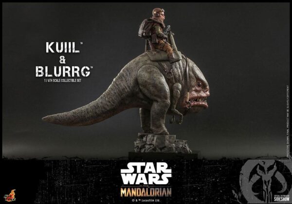 Star Wars The Mandalorian Akció Figura 2-Pack 1/6 Kuiil & Blurrg 37 cm