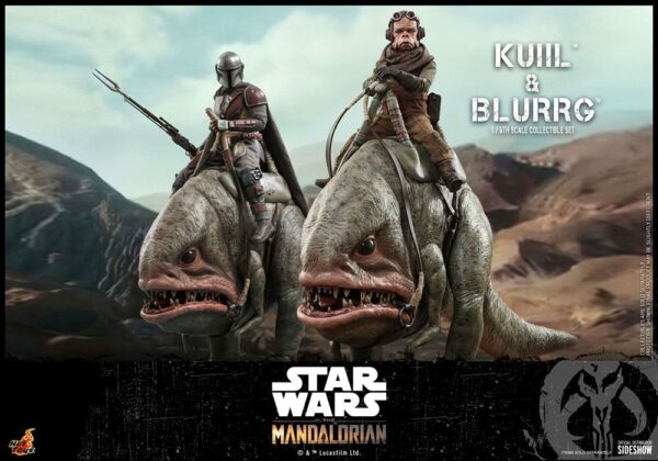 Star Wars The Mandalorian Akció Figura 2-Pack 1/6 Kuiil & Blurrg 37 cm