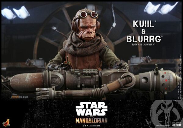 Star Wars The Mandalorian Akció Figura 2-Pack 1/6 Kuiil & Blurrg 37 cm