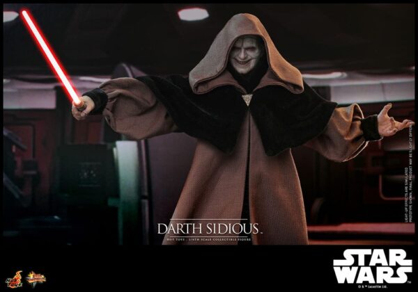 Star Wars Movie Masterpiece Akció Figura 1/6 Darth Sidious 29 cm
